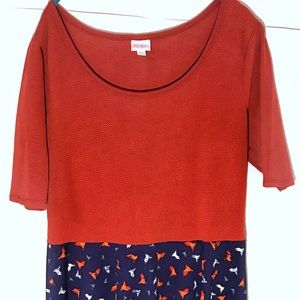 Lularoe Nicole dress size 3xl